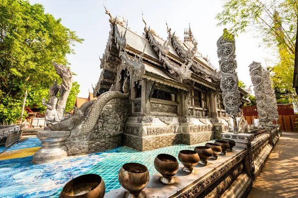 Wat Sri Suphan or Silver Temple in Chiang Mai Province, Thailand.