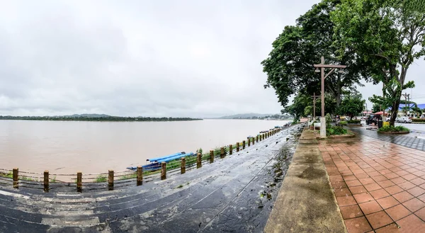 Panorama View Mekong River Chiang Saen District Chiang Rai Province — Fotografie, imagine de stoc