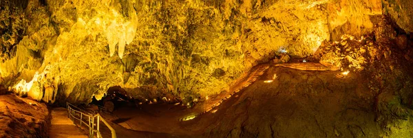 Вид Пещеру Тхамлуанг Национальном Парке Тхамлуанг Кхуннам Нангнон Провинция Чианграй — стоковое фото