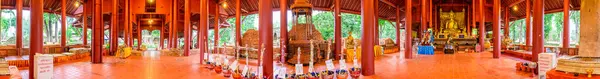 Chiang Rai Thailand Juli 2020 Panoramablick Auf Die Antike Buddha — Stockfoto