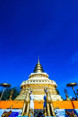 Phra: Shi Chom Thong Worawihan tapınağı, Tayland.