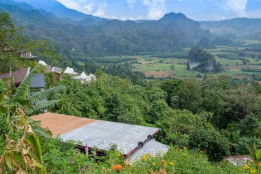 Mountain View at Phu Langka Viewpoint, Thailand.