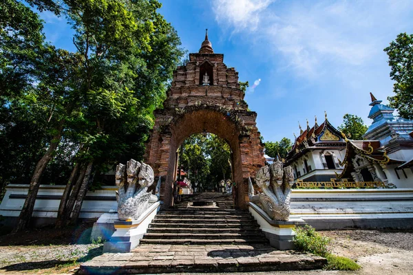 Analyo Thipayaram Temple Провинции Пхаяо Таиланд — стоковое фото