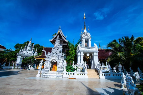 San Yang Luang Ναός Στην Επαρχία Lamphun Ταϊλάνδη — Φωτογραφία Αρχείου