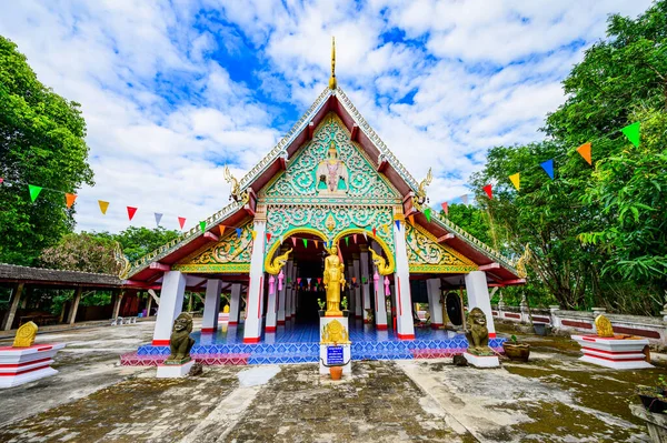 Phayao Thailand November 2020 Thai Temple Pavilion Wat Phrathat Phu — Stockfoto
