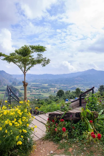 Mountain View at Phu Langka Viewpoint, Thailand.