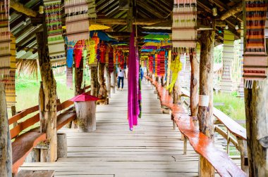 NAN, THAILAND - November 5, 2020 : Lam Duan Clothing Store in Pua District, Nan Province.