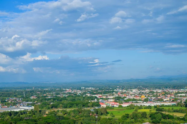 City View Nan Province Thailand — Stockfoto