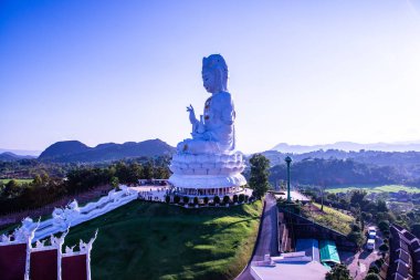 Guan Yin heykeli Hyuaplakang tapınağında, Tayland.