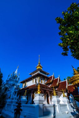 Tayland 'ın Chiangmai bölgesindeki Watphadarabhirom Tapınağı.