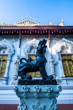 Tayland 'ın Chiangmai bölgesindeki Watphadarabhirom Tapınağı.