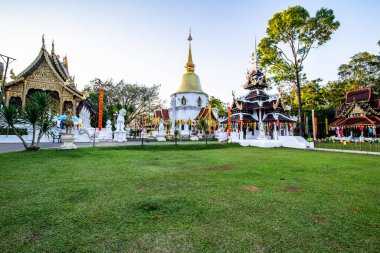 Tayland 'ın Chiangmai bölgesindeki Watphadarabhirom Tapınağı.