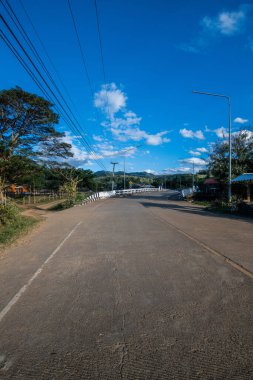 Landscape of Mueang Khong district in Chiangmai province, Thailand.