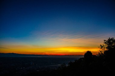 Chiang Mai city in the early morning, Thailand.