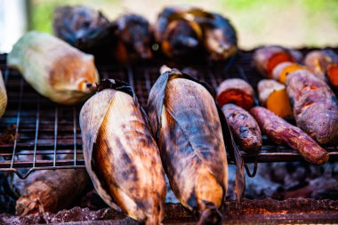 Tayland usulü ızgara mısır, Tayland.