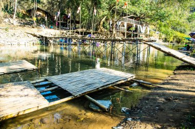 Lanscape view of Wang Nam Pua in Nan province, Thailand.