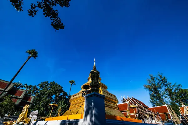 Phra Chom Thong Worawihan Temple Chiangmai Province Thailand — Stock Photo, Image