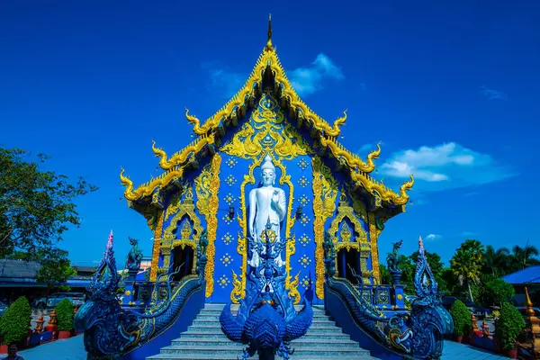 Belle Église Style Thaïlandais Rong Sua Ten Temple Thaïlande — Photo