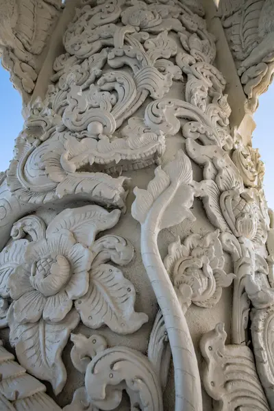 Molding Art Hyuaplakang Temple Thailand — Stock Photo, Image