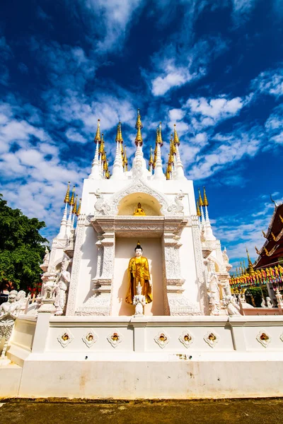 Pong Sunan Temple Clouds Phrae Province Thailand — Fotografia de Stock