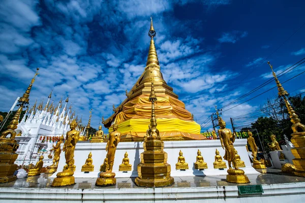 Pong Sunan Chrám Provincii Phrae Thajsko — Stock fotografie