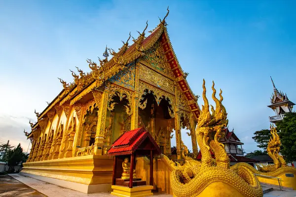 Khuean Mueang Kha Tai Temple Chiang Rai Province Thailand — Stock fotografie
