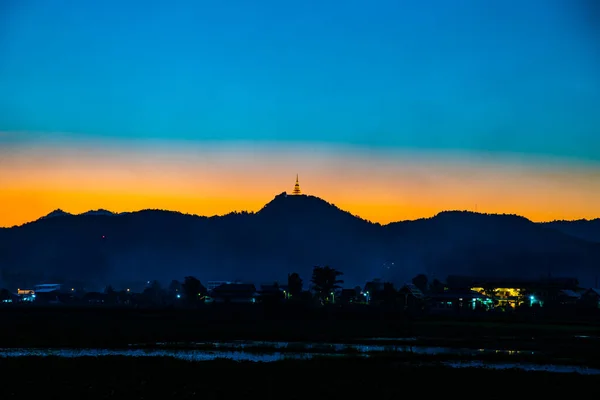 Wiang Papao Bölgesindeki Doi Mae Chedi Dağları Tayland — Stok fotoğraf