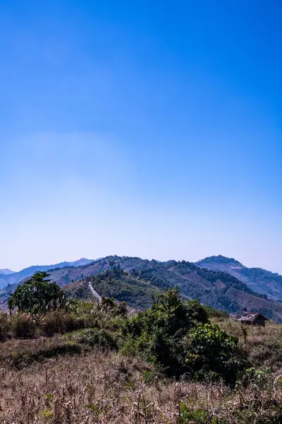 タイのナン州にある山の景色 — ストック写真