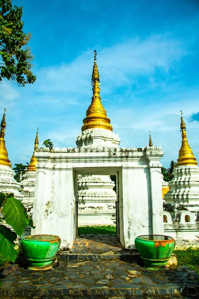 Templo Chedi Sao Lang Provincia Lampang Tailandia — Foto de Stock