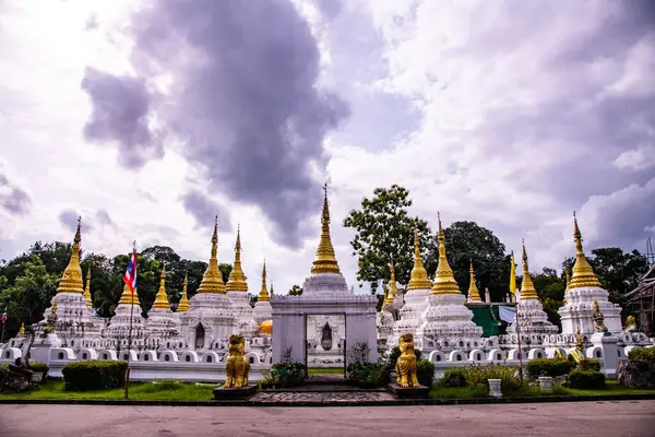 Chedi Sao Lang Tempel Der Provinz Lampang Thailand — Stockfoto