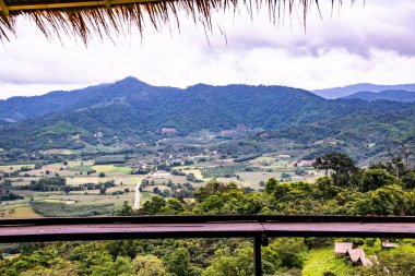 Phayao, Tayland 'daki Phu Langka bakış açısı.