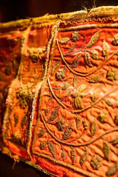 Ancient Manuscript Textiles Nan Province Thailand — Foto Stock