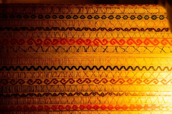 Woven Manuscript Textiles Chiangmai Province Thailand — Stockfoto