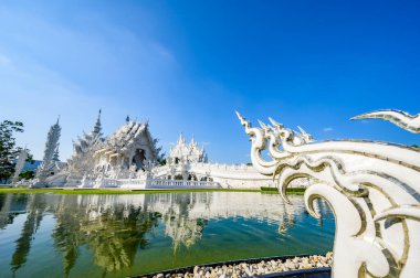 Wat Rong Khun or White Temple in Chiang Rai Province, Chiang Rai Province.