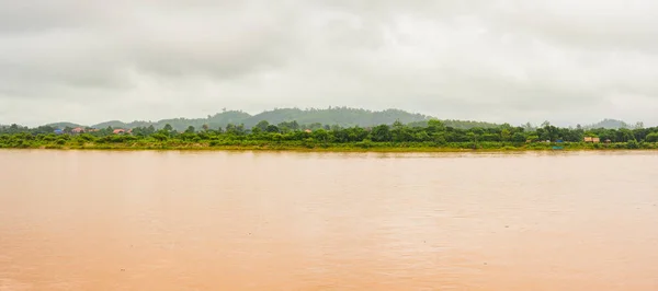 Panorama View Mekong River Chiang Saen District Chiang Rai Province — Fotografia de Stock