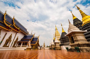 Wat Den Salee Sri Muang Gan or Ban Den temple, Chiang Mai province.