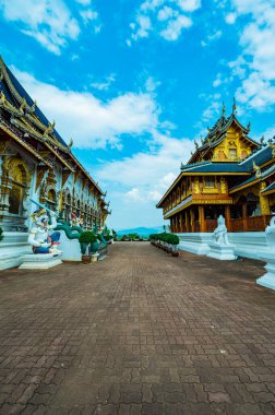 Wat Den Salee Sri Muang Gan or Ban Den temple, Chiang Mai province.