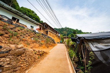 Doi Pui Mong hill tribe village at Doi Suthep Pui national park, Thailand.