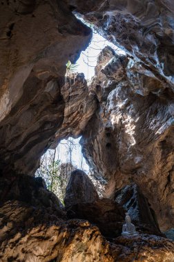 Phra Sabai cave in Lampang province, Thailand.