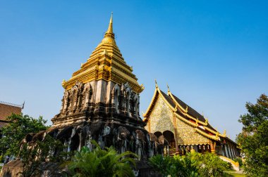 Wat Chiang Mun or Chiang Mun Temple in Chiang Mai Province, Thailand.