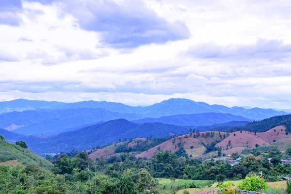 Mountain View Baan Bong Piang Chiang Mai Province Thailand — Stockfoto