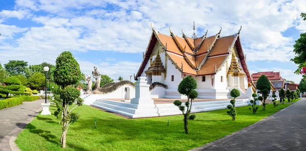 Вид Ват Пхумин Городе Нан Таиланд — стоковое фото