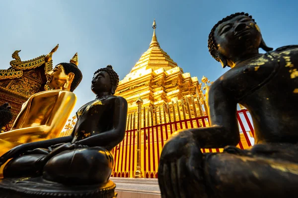 Wat Phra Doi Suthep Phra Doi Suthep Temple Провинции Чианг — стоковое фото