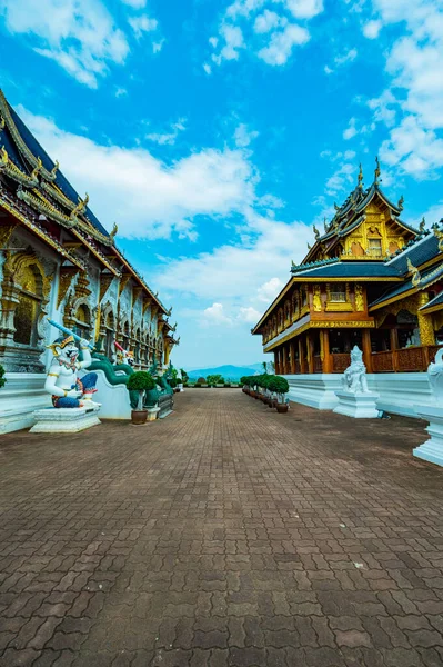Wat Den Salee Sri Muang Gan Ban Den Temple Chiang — Zdjęcie stockowe