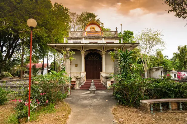 Alte Kirche Des Sri Rong Muang Tempels Der Provinz Lampang — Stockfoto