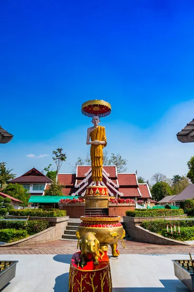 Lampang Thailand March 2020 Monument Luang Pho Kasem Khemmako Lampang — стокове фото