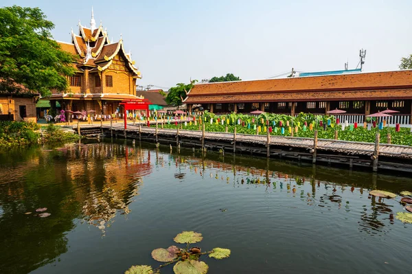 Jedlin Temple Chiang Mai Province Thailand — Photo