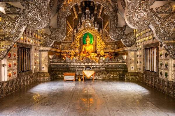 Chiang Mai Thailand April 2020 Beautiful Buddha Statue Wat Sri — Stock Fotó