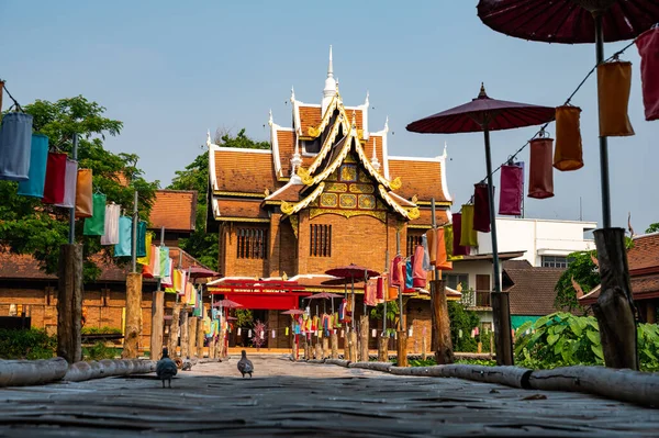 Jedlin Temple in Chiang Mai Province, Thailand.