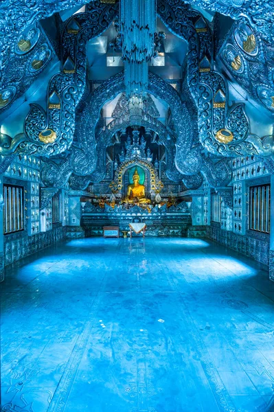 Chiang Mai Thailand April 2020 Beautiful Silver Church Wat Sri — Stock Fotó